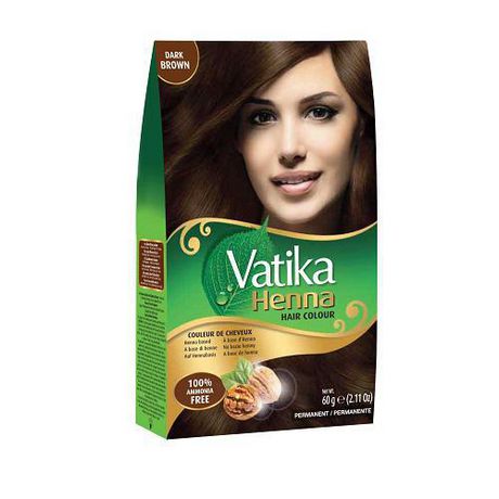 Vatika Mehndi powder Dark Brown 60 gm