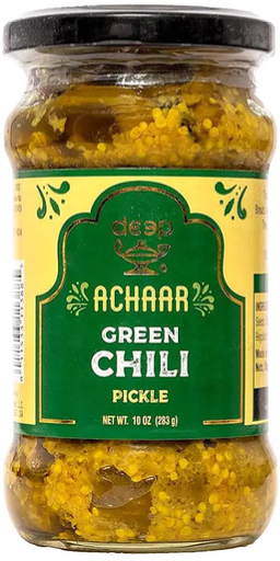 Deep Green Chilli Pickle 283 gm 
