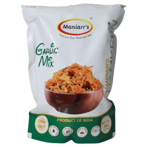MANIARRS Namkeen Garlic (Lasan) Bhel 400 gm
