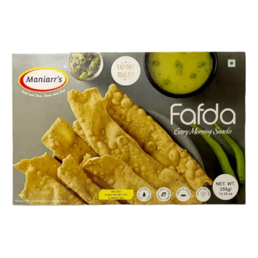 MANIARRS Namkeen Fafda With Chilli 350 gm
