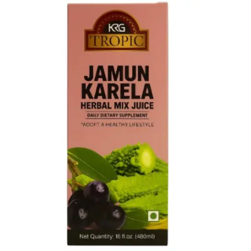 KRG Jamun & Karela Mix Juice 480 ml