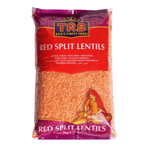 TRS Red Split Lentils Masoor 2 kg