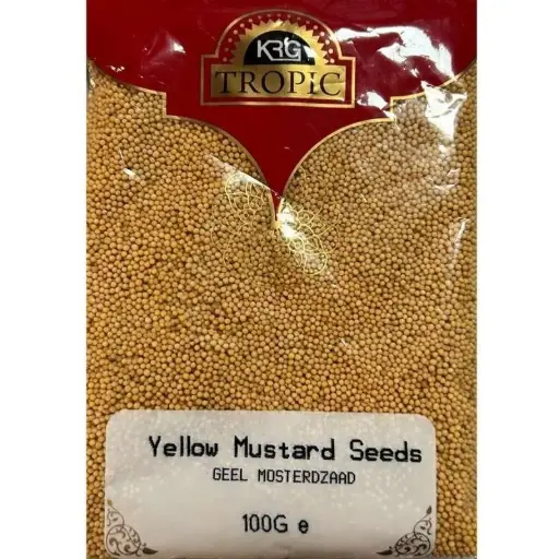 KRG Yellow Mustard Seeds Whole 100 gm
