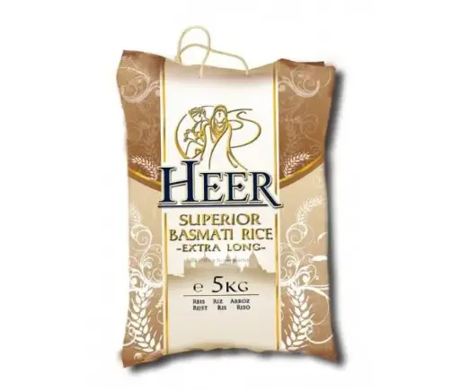 Heer Golden Sella Basmati Rice 5 kg 