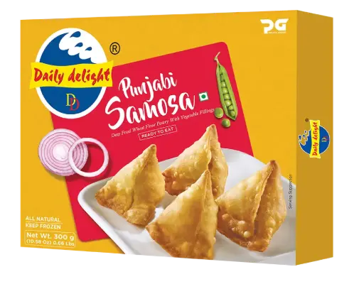 DAILY DELIGHT Frozen Punjabi Samosa 300 gm