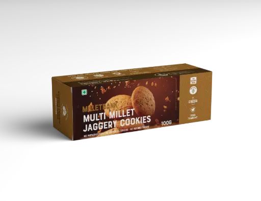 MILLET BANK Multi Millet Jaggary Cookies 100 gm 