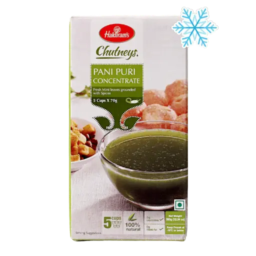 HALDIRAM Frozen Pani Puri Concentrate 350 gm 