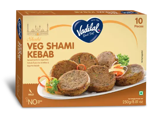 VADILAL Veg Shami Kebab 250 gm 