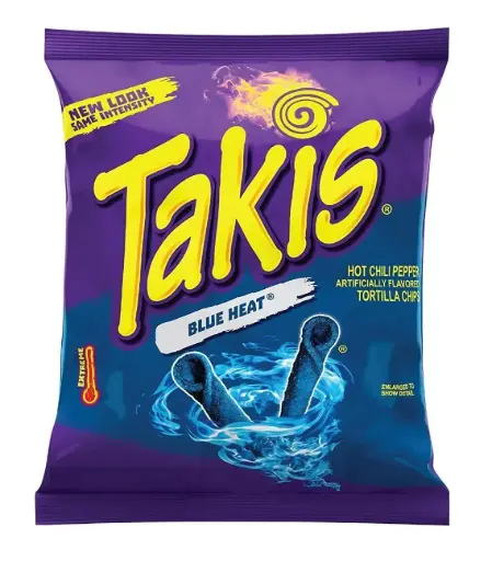 TAKIS Corn Snack Blue Heat 100 gm