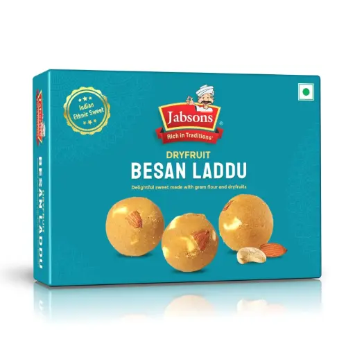 JABSONS Sweet DryFruit Besan Laddu 200 gm 
