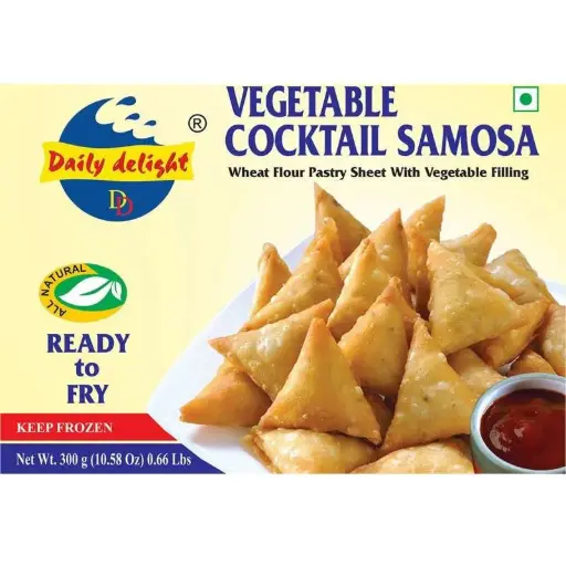 DAILY DELIGHT Frozen Cocktail Samosa 300 gm