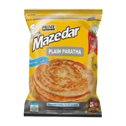 PRIME Mazedar Frozen Plain Parotta 20 pcs 1.6 kg