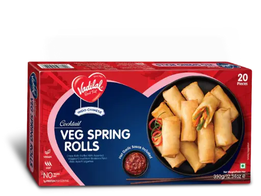 VADILAL Cocktail Veg Spring Rolls 750 gm