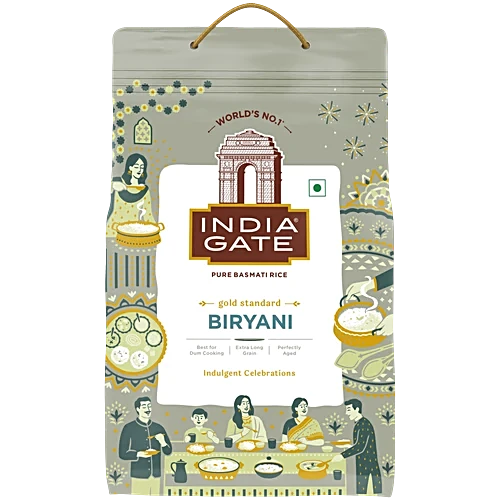 INDIA GATE Chef Choice Extra long Basmati Rice 5 kg