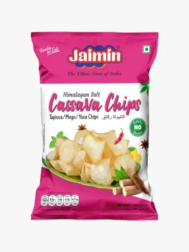 JAIMIN Casava Chips Himalayan Salt 100 gm