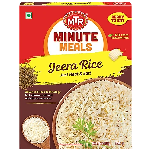 MTR RTE Jeera Rice 250 gm
