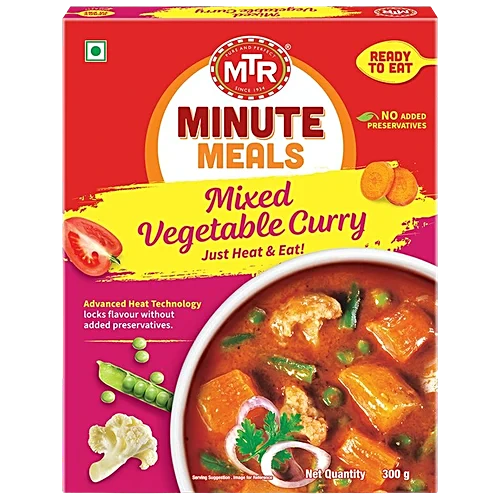 MTR RTE Mix Veg Curry 300 gm