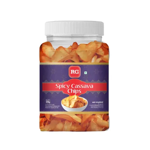 RG Spicy Cassava Chips 125 gm