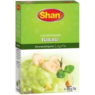 SHAN Banana Custard Powder 200 gm