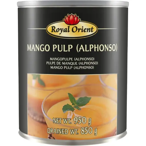 ROYAL ORIENT Mango Pulp Alphonso 850 gm