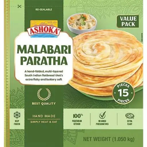 ASHOKA Frozen Malabari Paratha Family Pack 1050 gm