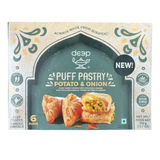 DEEP Frozen Puff Potato & Onion 360 gm
